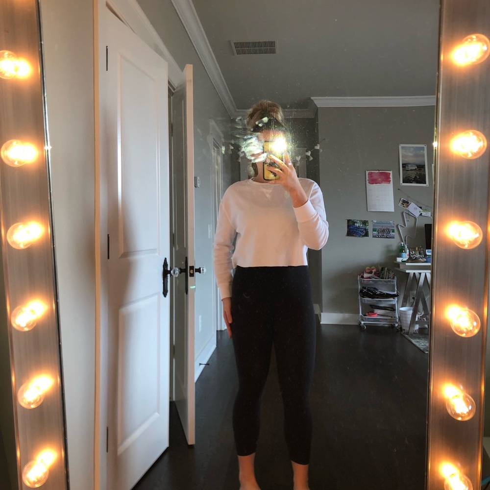 black lululemon align pant